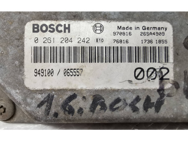 Блок управления двигателя 0261204242, 26SA4909 FSO Polonez