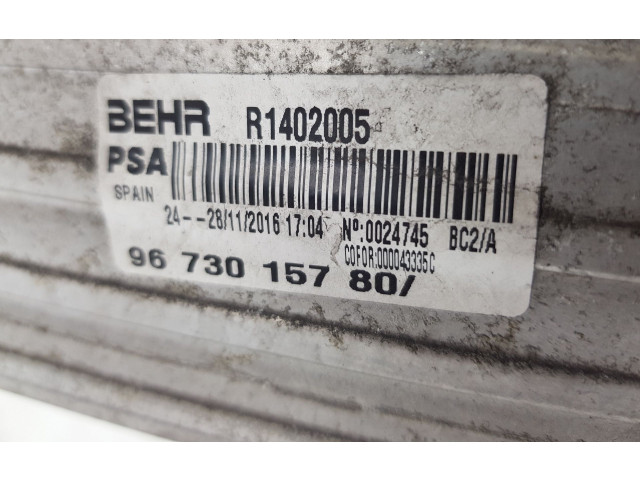 Радиатор интеркулера 9673015780, 0384P3   DS Automobiles 5   