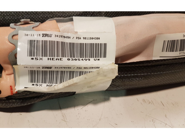 Боковая подушка безопасности 34197049G, 9811504380 Peugeot 3008 II