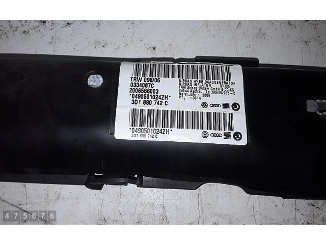 Боковая подушка безопасности 3D1880742C Volkswagen Phaeton