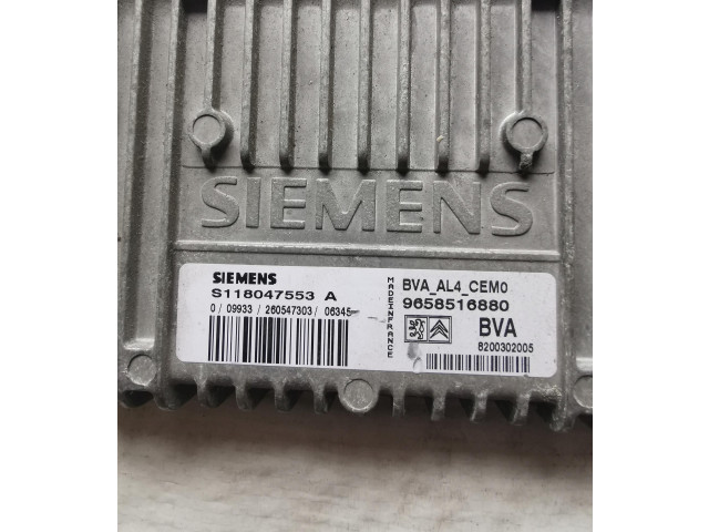 Блок управления коробкой передач 9658516880 Citroen Xsara