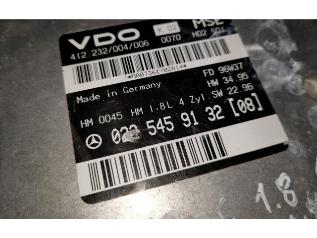 Řídící jednotka 0225459132 Mercedes-Benz C W202 1998