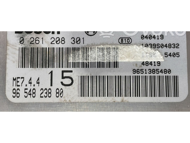 Řídící jednotka 0261208301, 0261208301 Peugeot 307 CC 2003