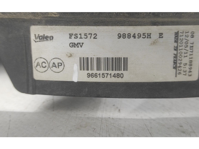 Вентилятор радиатора 9661571480 Citroen Berlingo