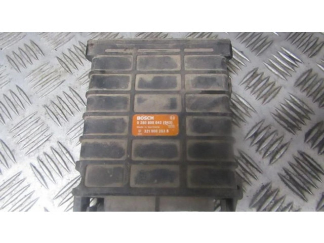 Блок управления двигателя 0280800042, 321906263b 0280800043 Volkswagen Golf II