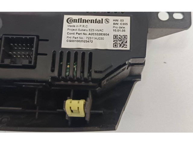 Блок управления климат-контролем 72311AJ030, A2C53283934 Subaru Outback