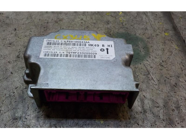 Блок подушек безопасности 68186643AA, P68186643AA Jeep Compass