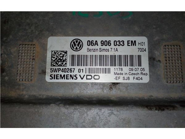 Блок управления 06A906033EM, 5WP4026701   Volkswagen Jetta V