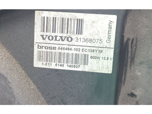 Вентилятор радиатора 31368075, 30680005 Volvo XC90