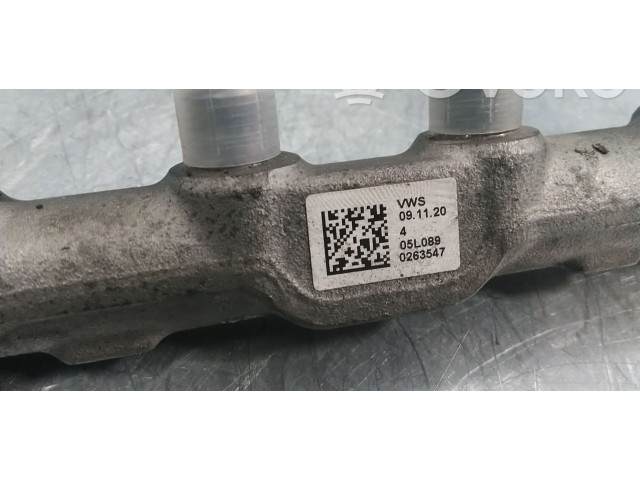 Топливная рампа 05L089, 04L130764E   Volkswagen Golf VIII   для двигателя DTSB DTS