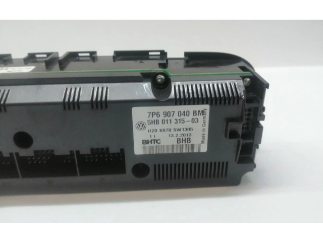 Блок управления климат-контролем 7P6907040BM, 7P6907040BM   Volkswagen Touareg II