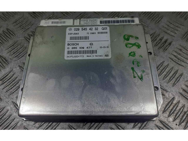 Блок управления АБС 0265109477   Mercedes-Benz A W168