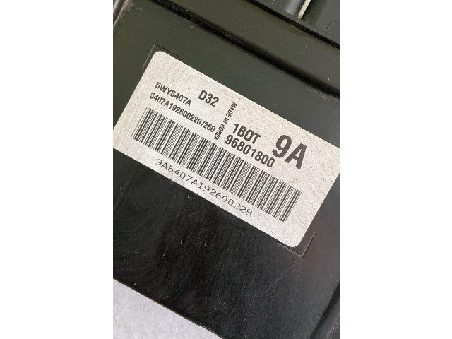 Блок управления двигателя 96801800, 5WY5407A   Chevrolet Matiz