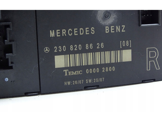 Блок управления дверью 2308208626, 2308208626   Mercedes-Benz SL R230