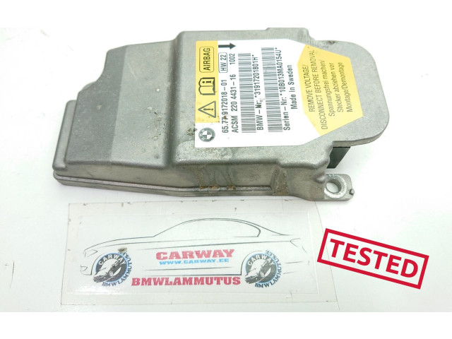 Блок подушек безопасности 6577-9172018, 9114214 BMW Z4 E85 E86