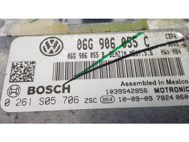 Блок управления двигателем Блок управления 06G906055C, 06G906055B Volkswagen Jetta VI