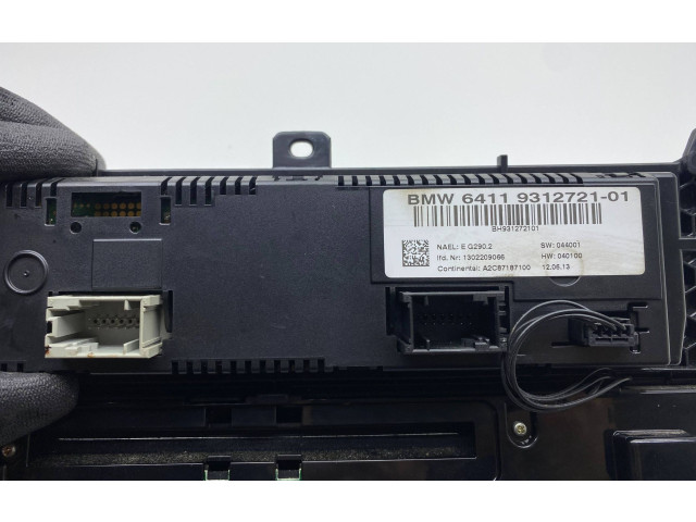 Блок управления климат-контролем 9312721, 9208592   BMW X3 F25