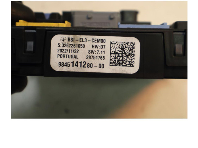 Моторчик заднего дворника 9845141280    Peugeot Partner III