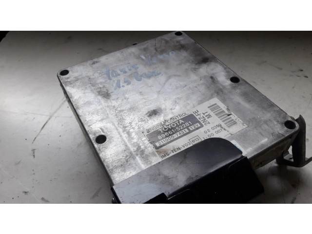 Řídící jednotka 8966152281 Toyota Yaris Verso 2002