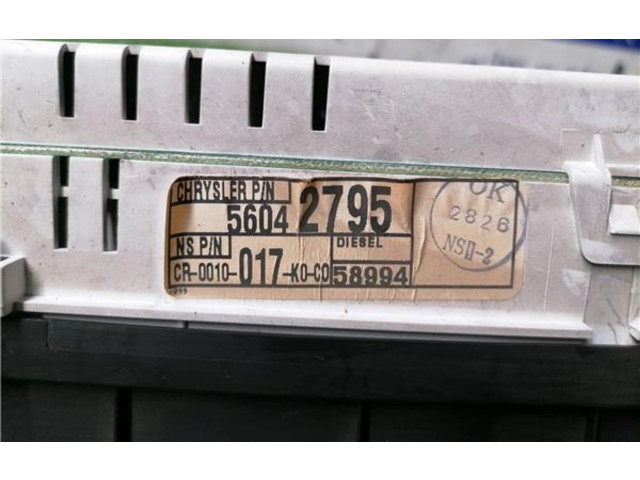 Панель приборов 56042795, 56042795   Jeep Grand Cherokee       