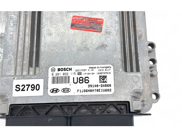 Блок управления двигателя 391402A860, 39140-2A860 KIA Pro Cee'd II