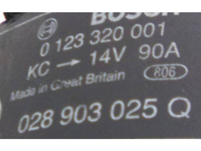 Генератор 028903025Q Volkswagen Golf III