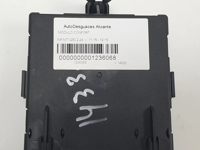 Блок комфорта A1669000618, A1669012203 Infiniti Q30