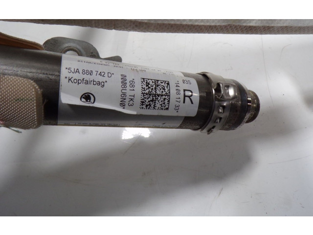 Подушка безопасности двери 5JA880742D, 5JA880742D   Skoda Rapid (NH)