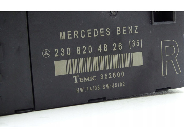 Блок управления дверью 2308204826, 2308204826   Mercedes-Benz SL R230