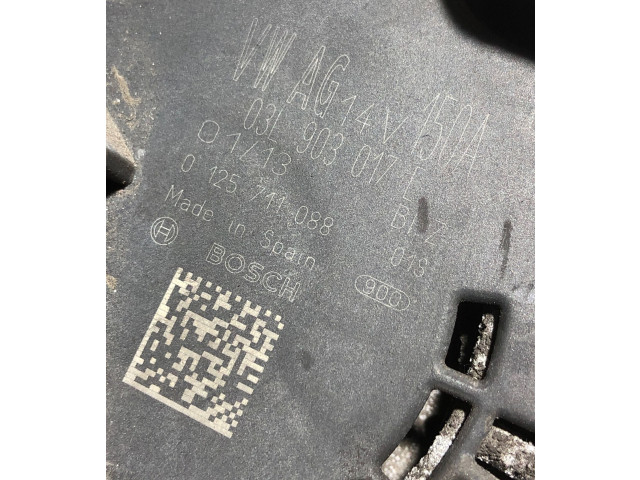 Генератор 03L903017E, 0125711088   Audi A5 Sportback 8TA      