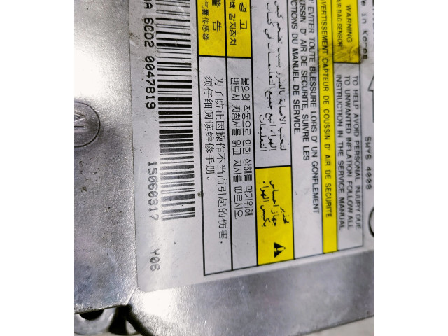 Блок подушек безопасности 8625008141, AA6CD20047819 SsangYong Rexton