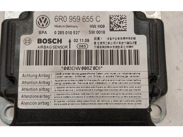 Блок подушек безопасности 6R0959655C, 0285010527 Volkswagen Polo V 6R