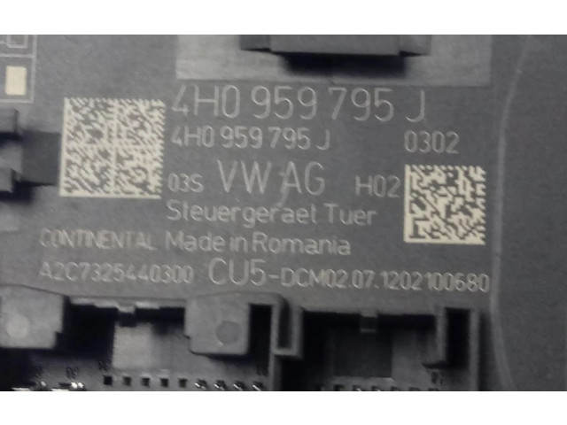 Řídící jednotka 4H0959795J Porsche Panamera (970) 2012