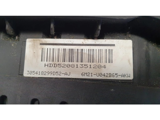 Подушка безопасности водителя 6M21U042B85AKW, HDD52081351204 Ford Galaxy