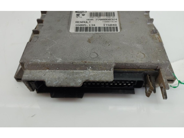 Блок управления двигателем Блок управления 7700860324 Renault Twingo I