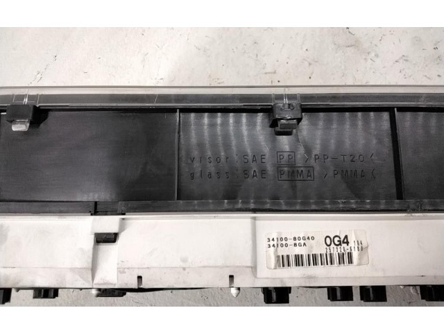 Přístrojová deska Suzuki Ignis 2000 3410080G40, 3410080G40