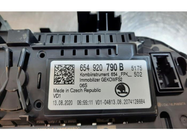 Панель приборов 654920790B   Skoda Scala       