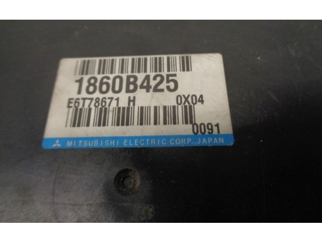 Блок управления двигателя 1860B425, E6T78671 Mitsubishi ASX