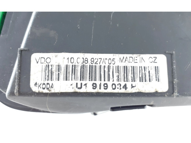 Панель приборов 1U1919034H Skoda Octavia Mk1 (1U)