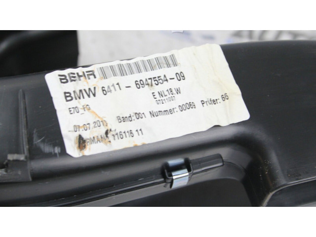 Вентилятор печки 6947554 BMW X5 E70