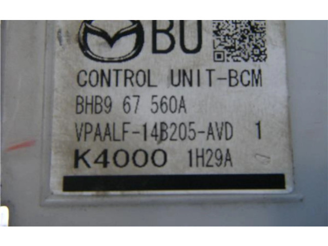 Блок управления BHB967560A, BHB967560A Mazda 3 II