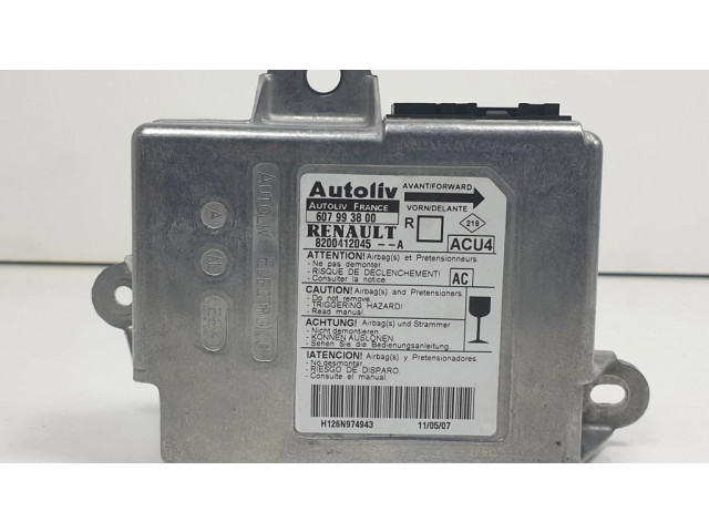 Блок подушек безопасности 607993800, 8200412045A   Citroen C2