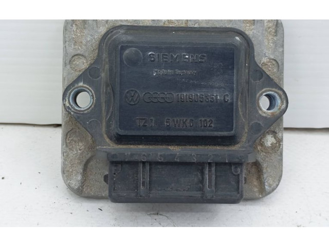 Блок управления двигателя 191905351C Volkswagen Golf II