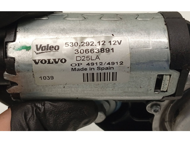 Моторчик заднего дворника 30663891    Volvo V70