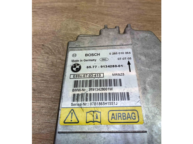 Turbodmychadlo Блок управления надувных подушек 9134280, 0285010064 BMW 1 E81 E87