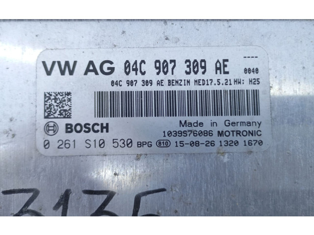 Блок управления двигателя 04C907309AE, 0261S10530 Audi A1