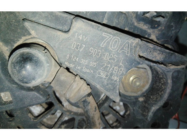 Генератор 037903025L, 0124315005 Seat Ibiza II (6k)