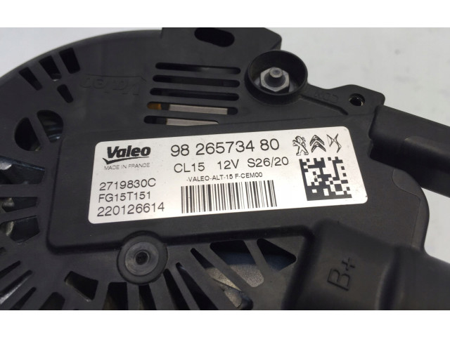 Генератор 9826573480 Opel Grandland X