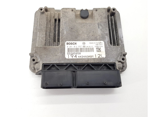 Řídící jednotka 55205058, 0281012897 Fiat Croma 2008