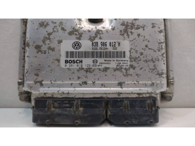 Блок управления двигателя 038906012H, 28SA4931 Skoda Fabia Mk1 (6Y)